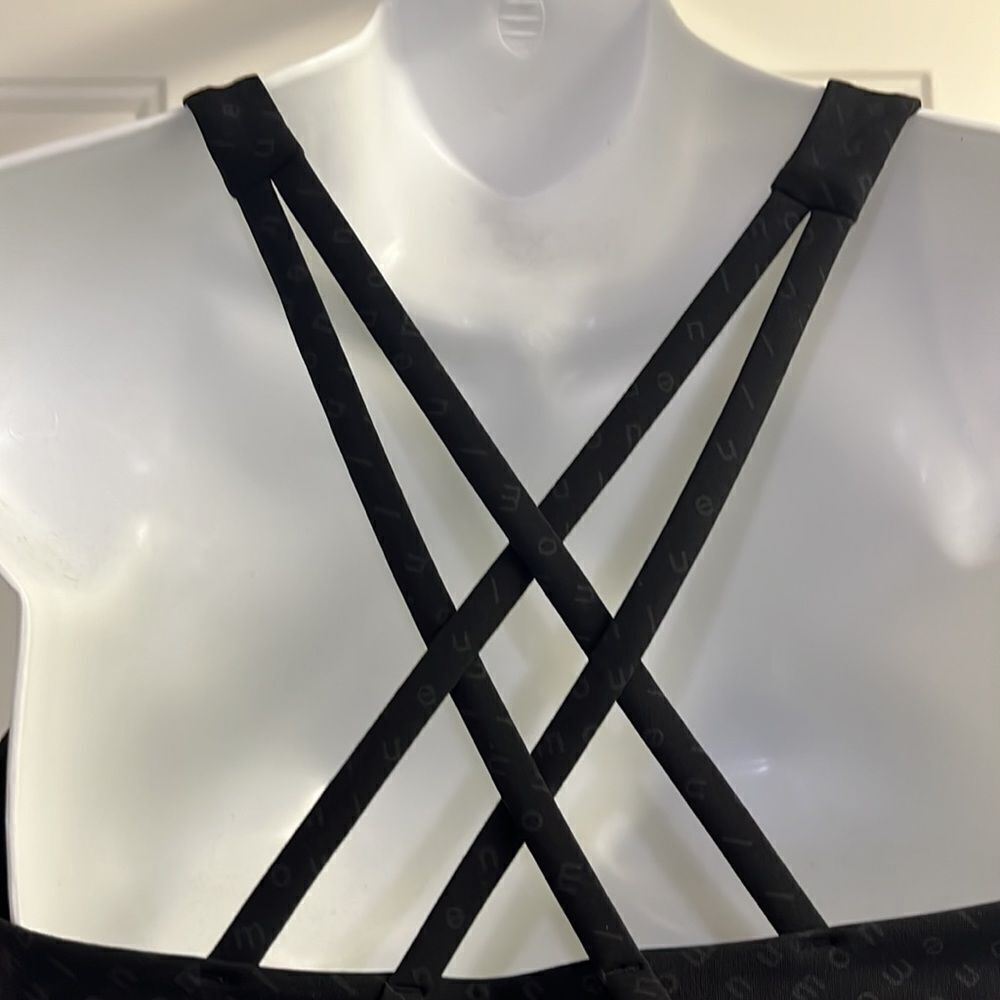 Lululemon Black Energy HighNeck Long Line w/ Lululemon Design & Razorback Bra-12 - Picture 7 of 16